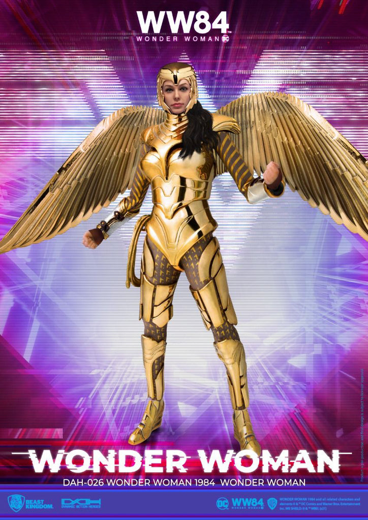Figura Mulher Maravilha Golden Armor - Mulher Maravilha 1984 - Dynamic 8ction Heroes - Beast Kingdom