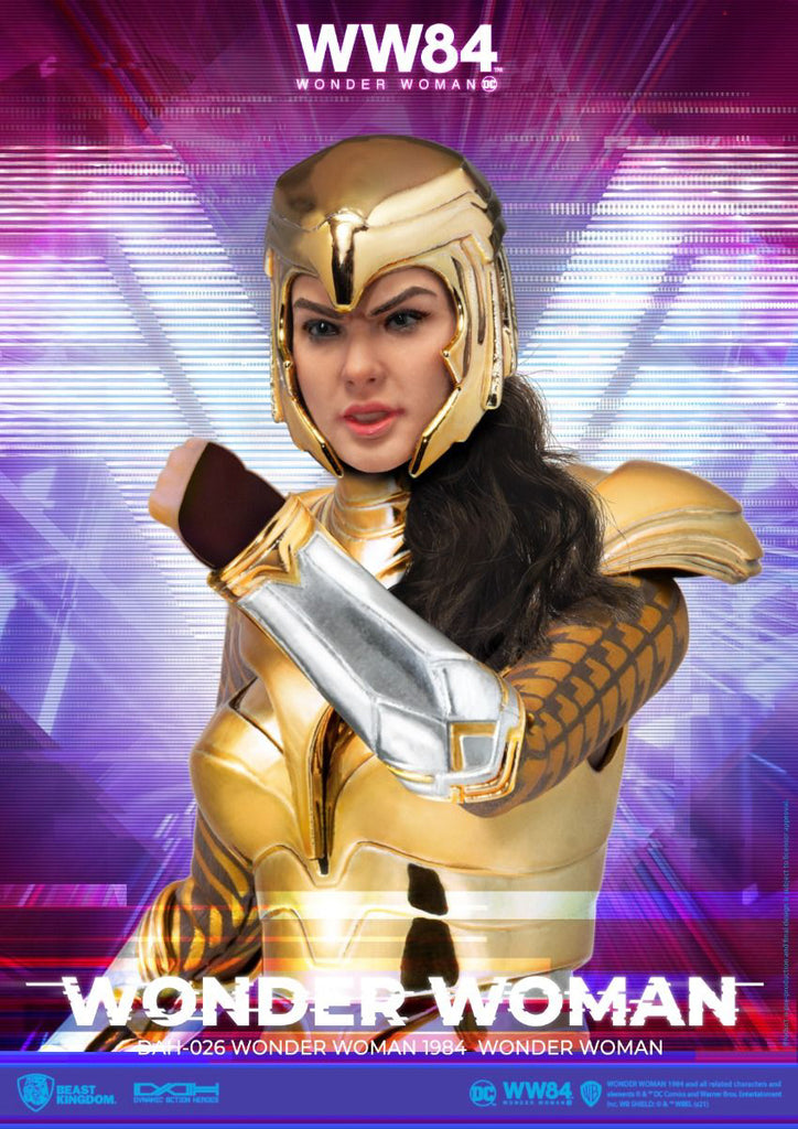 Figura Mulher Maravilha Golden Armor - Mulher Maravilha 1984 - Dynamic 8ction Heroes - Beast Kingdom