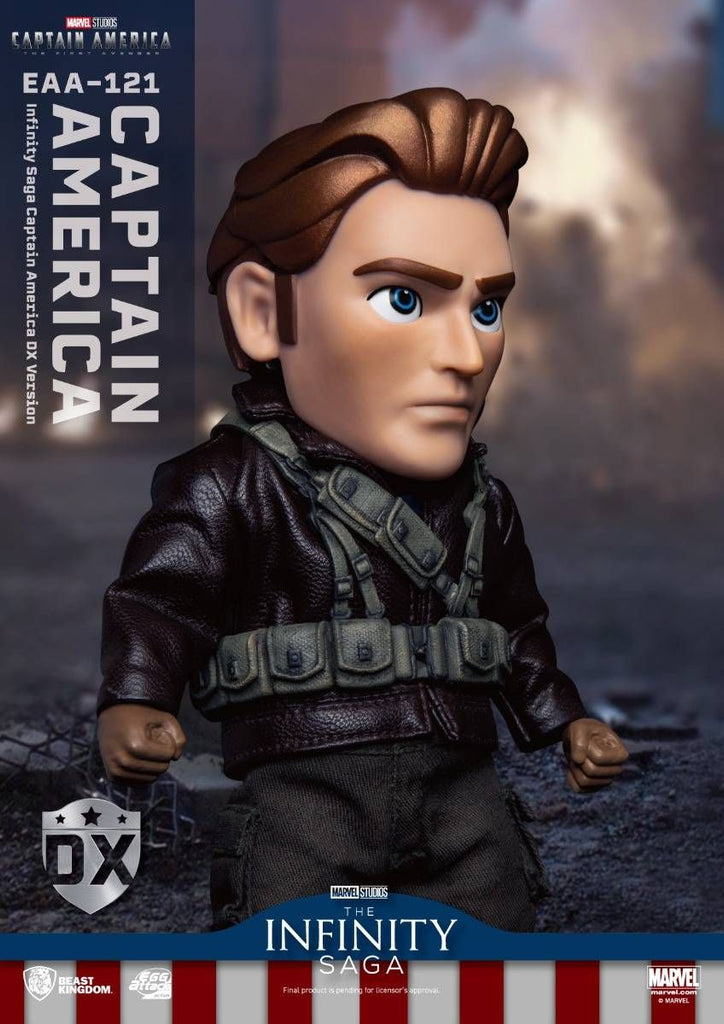 Figura Capitão América DX Version - Marvel - Egg Attack - Beast Kingdom