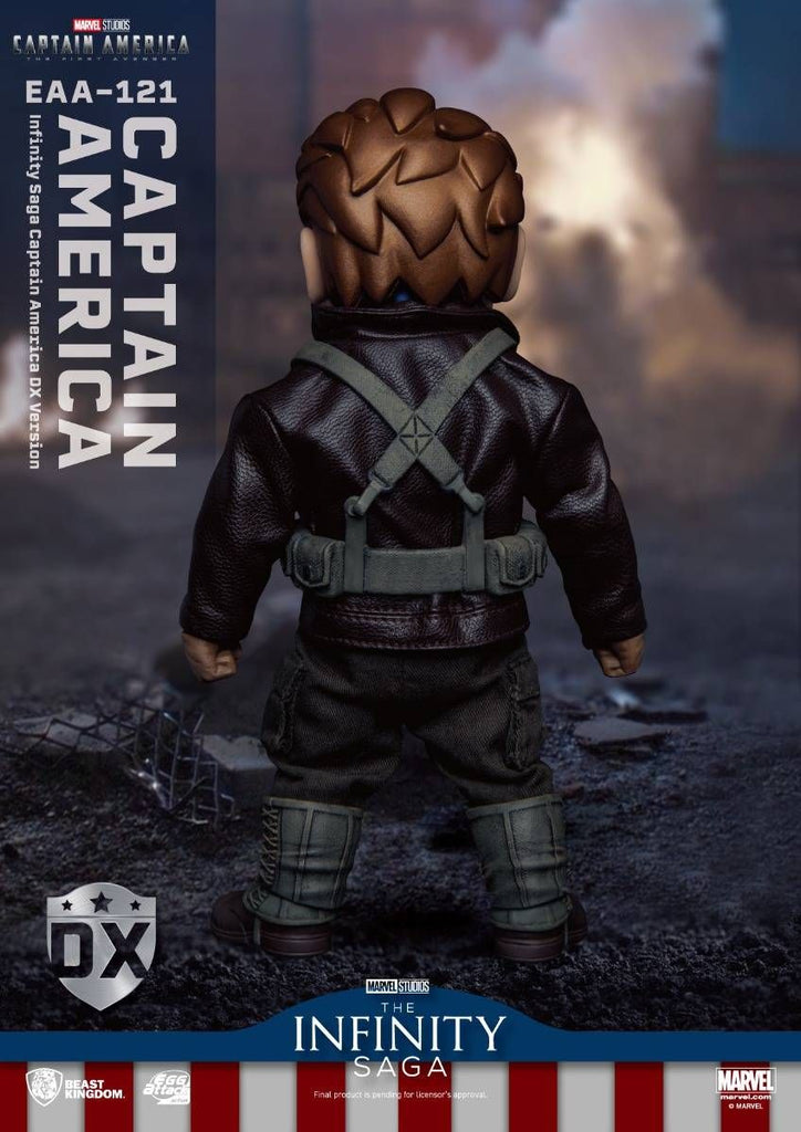 Figura Capitão América DX Version - Marvel - Egg Attack - Beast Kingdom