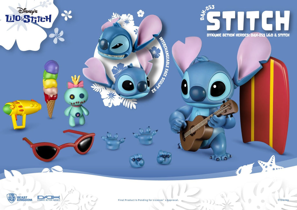 Figura Stitch - Lilo and Stitch - Dynamic 8ction Heroes - Beast Kingdom