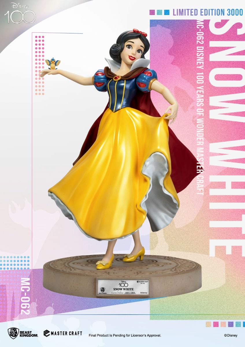 Estátua Branca de Neve - Branca de Neve e os Sete Anões - Master