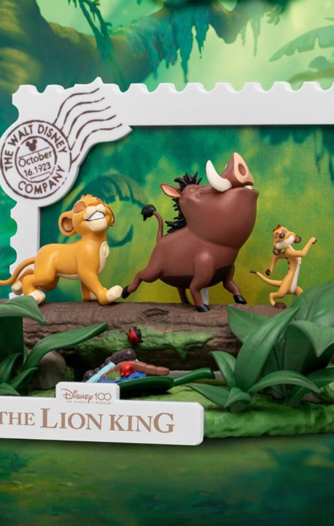 Estátua O Rei Leão - Disney 100 Years - D-Stage - Beast Kingdom