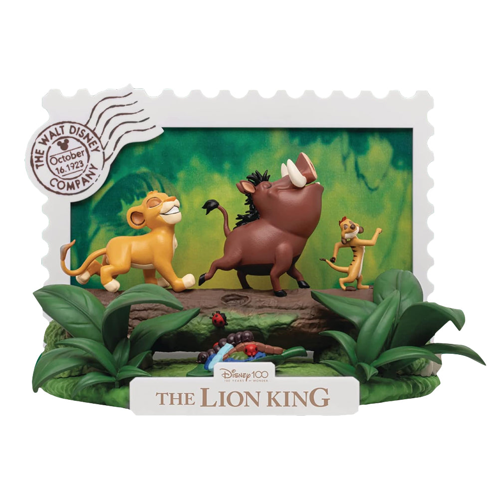 Estátua O Rei Leão - Disney 100 Years - D-Stage - Beast Kingdom