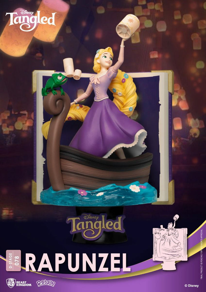 Estátua Rapunzel Close Box - Story Book Series - D-Stage - Beast Kingdom