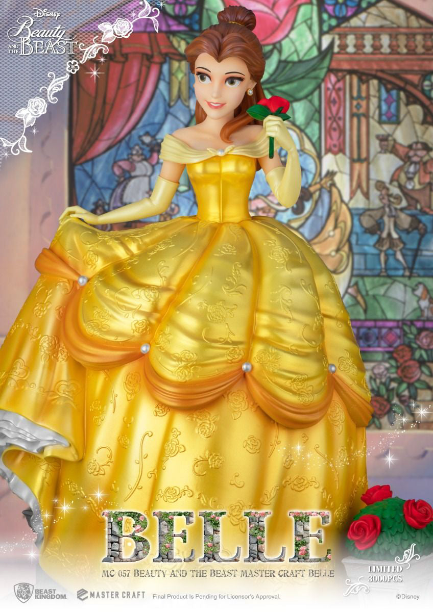 Estátua Belle - Beauty and the Beast - Master Craft - Beast Kingdom