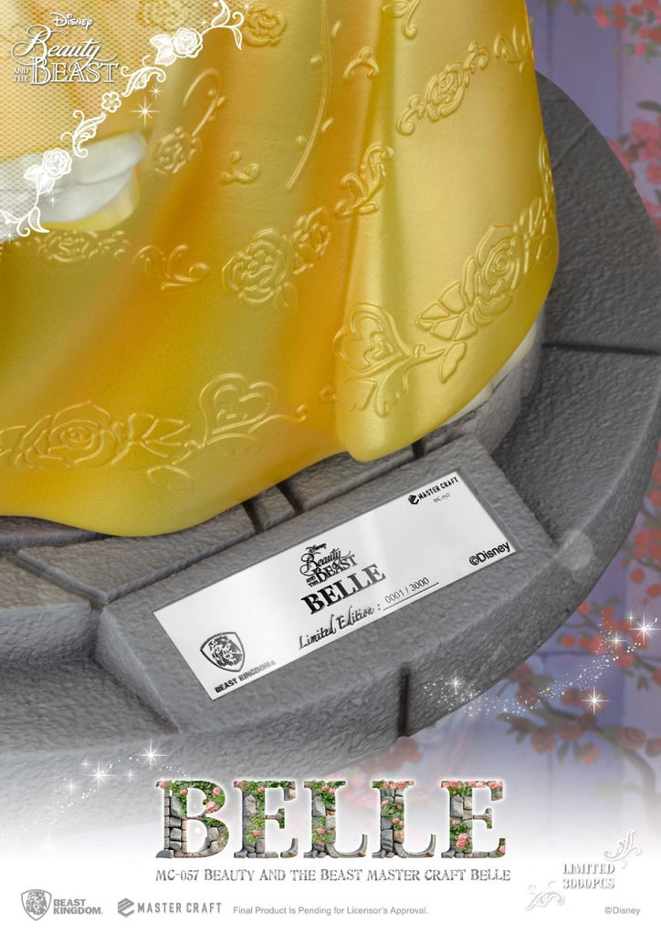 Estátua Belle - Beauty and the Beast - Master Craft - Beast Kingdom