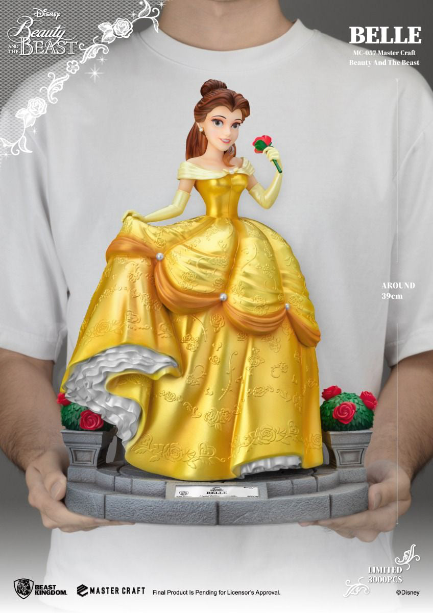 Estátua Belle - Beauty and the Beast - Master Craft - Beast
