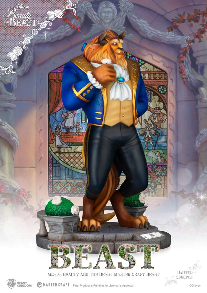 Estátua Fera - A Bela e a Fera - Master Craft - Beast Kingdom