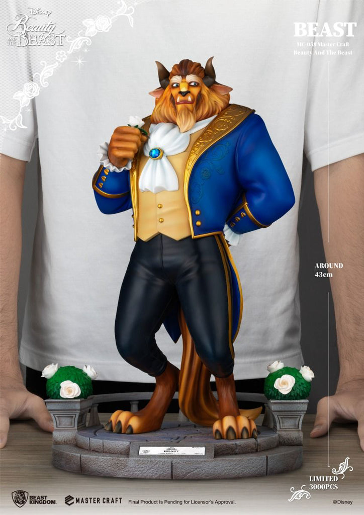 Estátua Fera - A Bela e a Fera - Master Craft - Beast Kingdom
