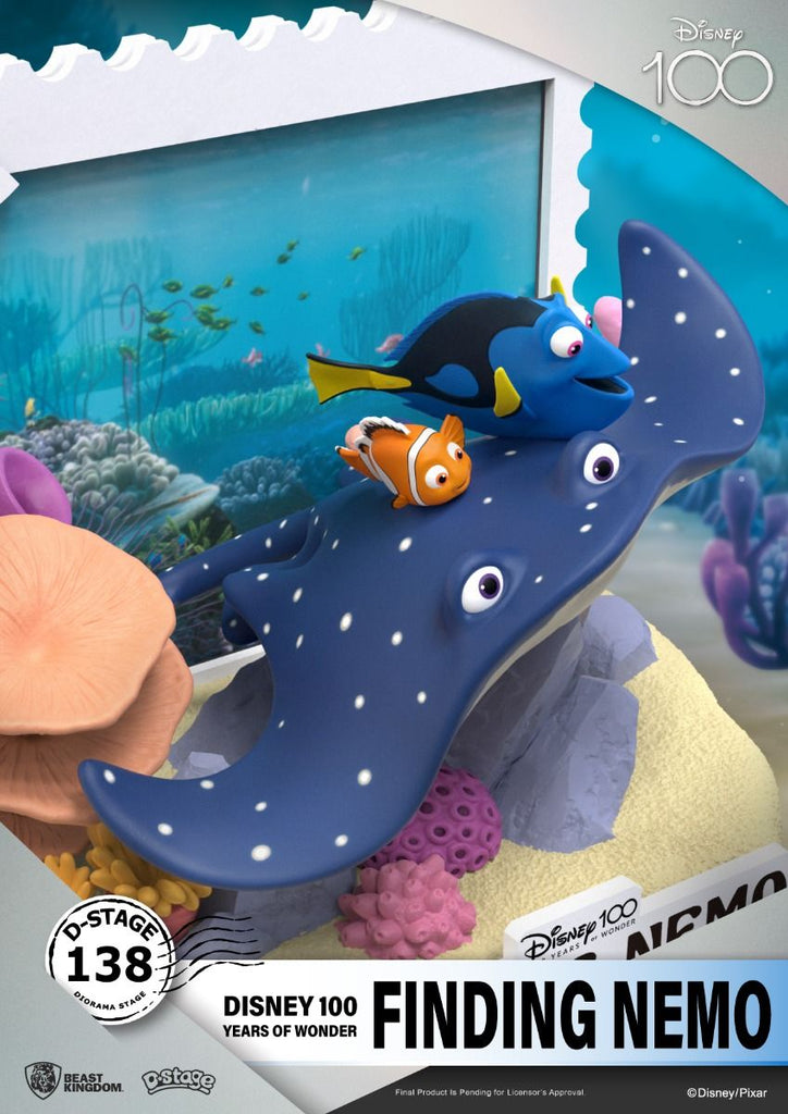 Estátua Procurando Nemo - Disney 100 Years - D-Stage - Beast Kingdom