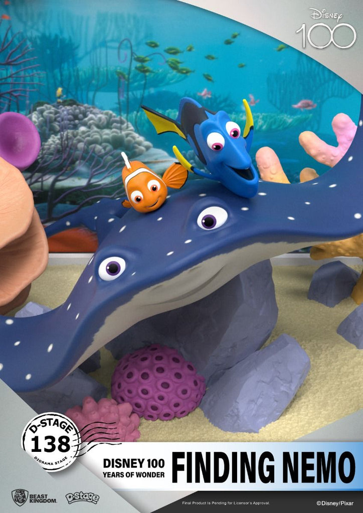 Estátua Procurando Nemo - Disney 100 Years - D-Stage - Beast Kingdom