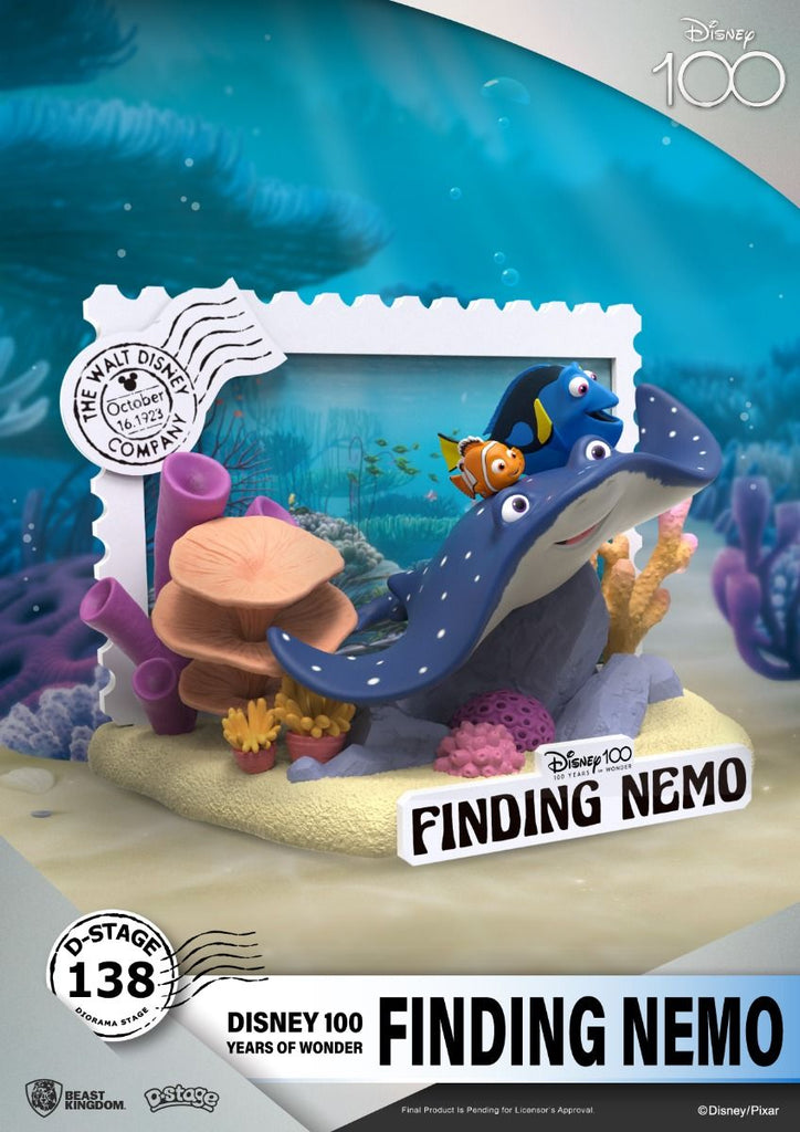 Estátua Procurando Nemo - Disney 100 Years - D-Stage - Beast Kingdom