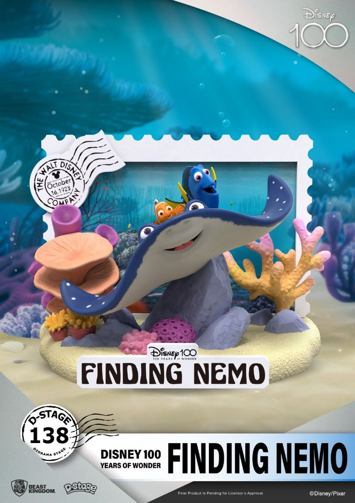 Estátua Procurando Nemo - Disney 100 Years - D-Stage - Beast Kingdom