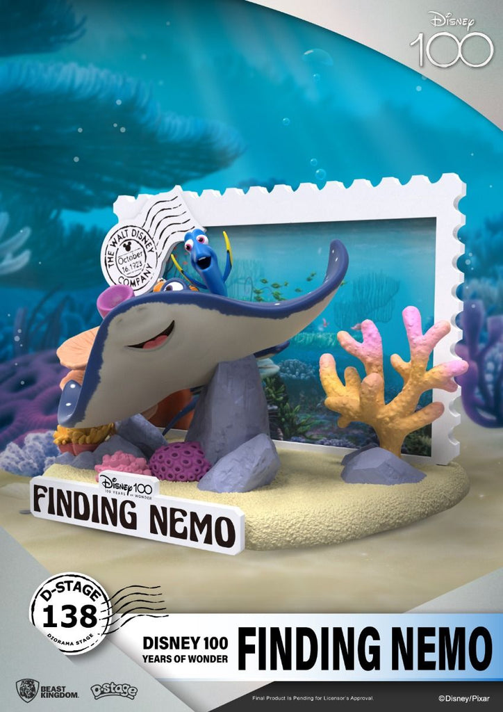 Estátua Procurando Nemo - Disney 100 Years - D-Stage - Beast Kingdom