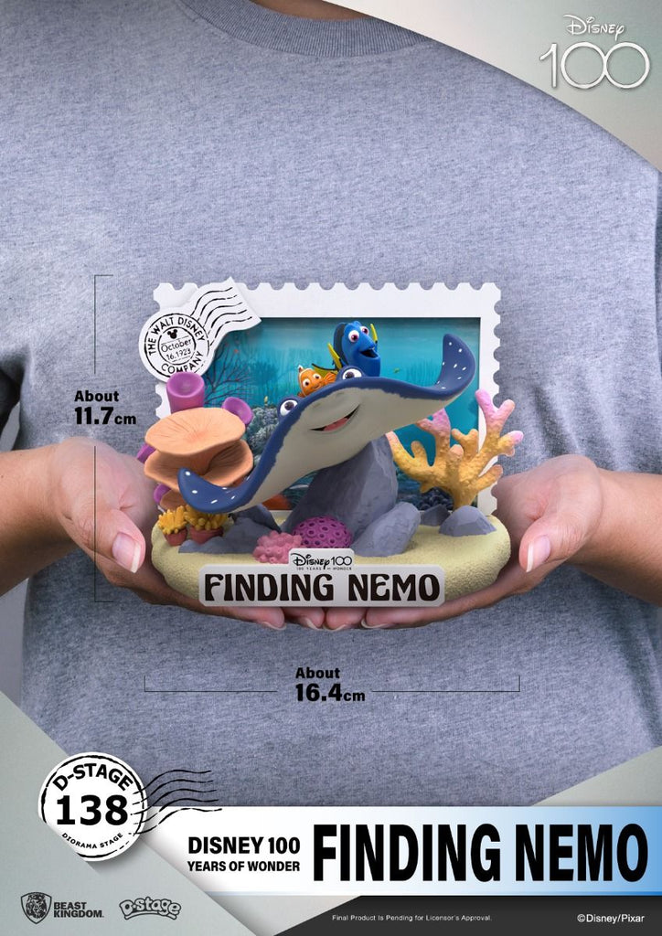 Estátua Procurando Nemo - Disney 100 Years - D-Stage - Beast Kingdom