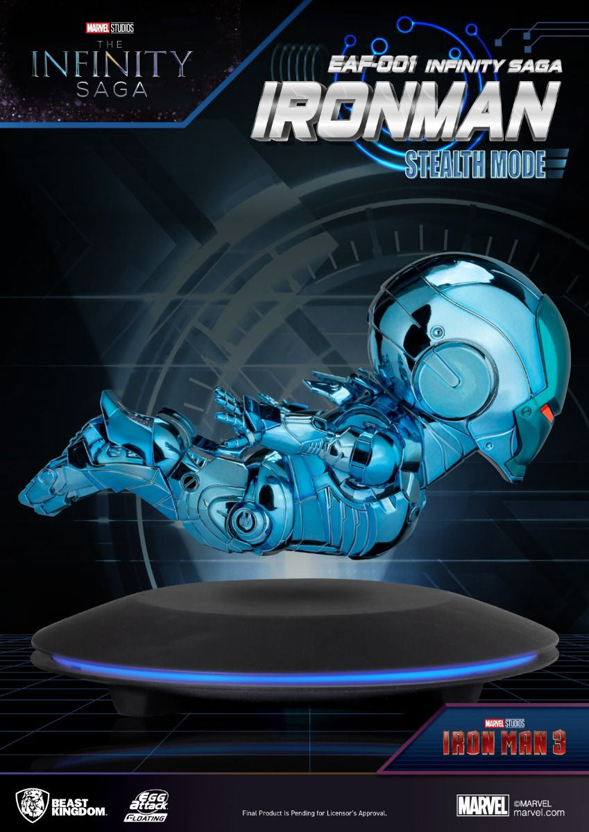 Figura Iron Man Stealth Mode - Marvel - Egg Attack - Beast Kingdom