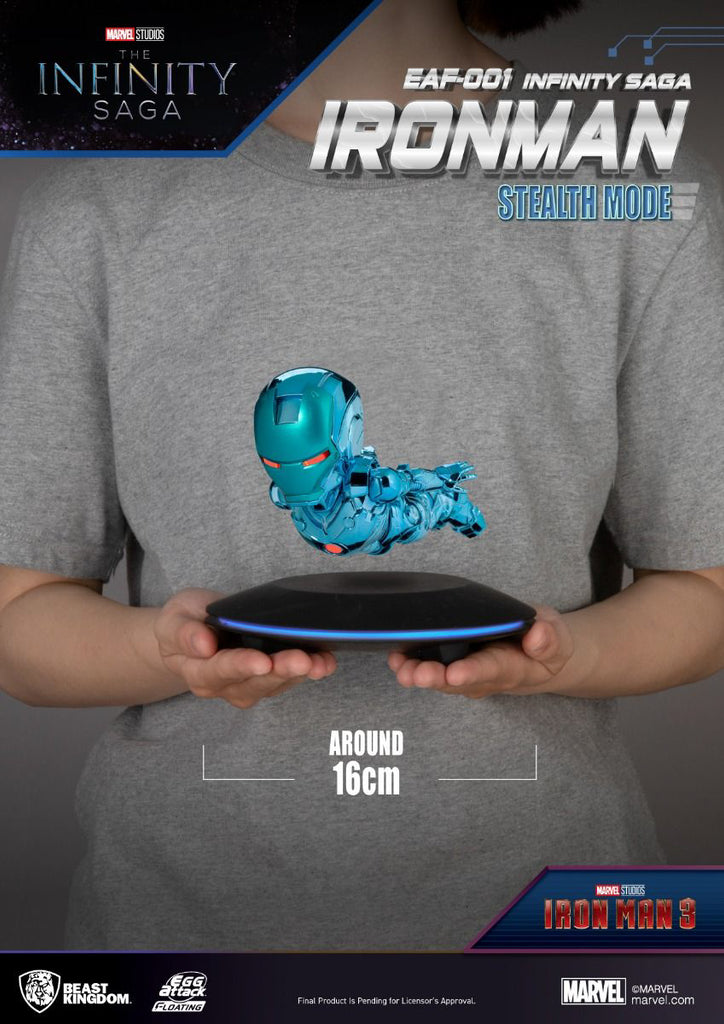 Figura Iron Man Stealth Mode - Marvel - Egg Attack - Beast Kingdom