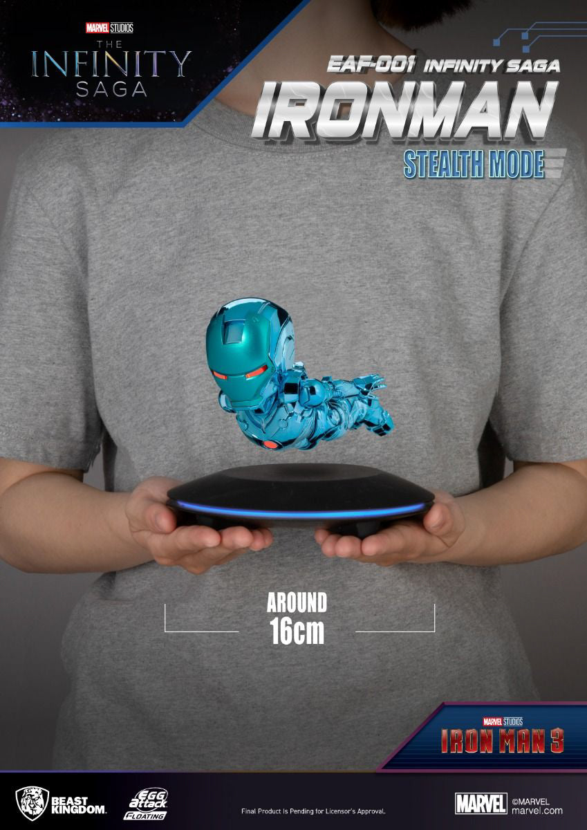 Figura Iron Man Stealth Mode - Marvel - Egg Attack - Beast Kingdom
