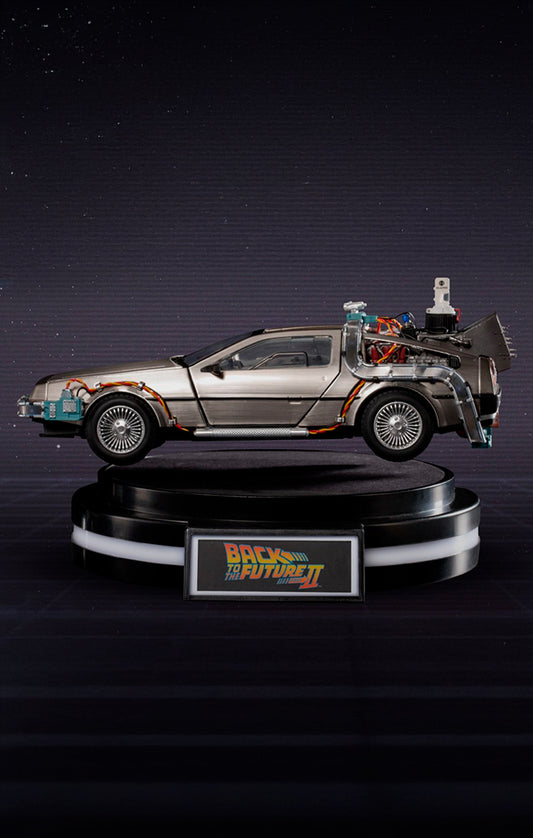 Figura DeLorean Floating - Back to the Future II - Egg Attack - Beast Kingdom