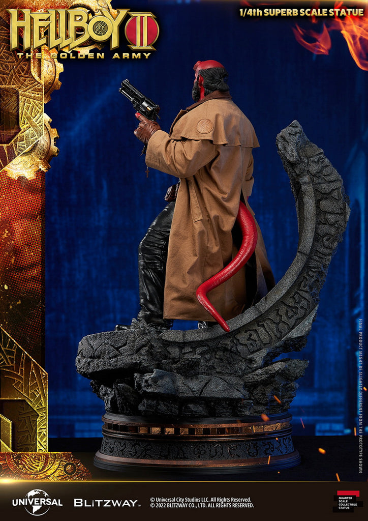 Estátua HellBoy - HellBoy II Golden Army - 1/4 Scale - Blitzway