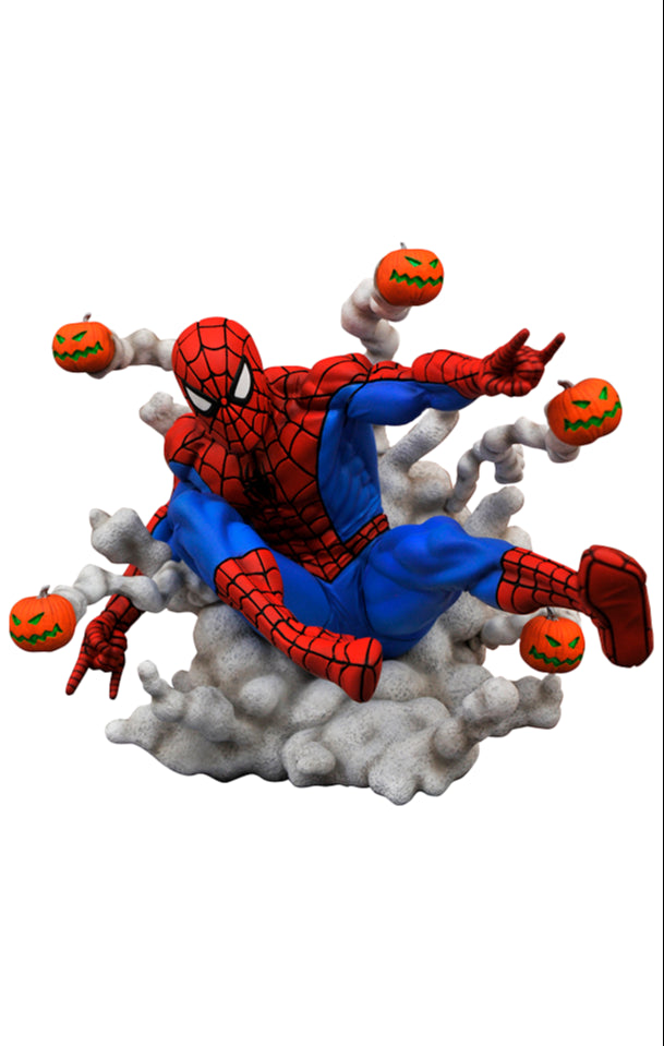 Estátua Pumpkin Bomb Spider-Man - Marvel Comics - Marvel Gallery - Diamond Collectibles