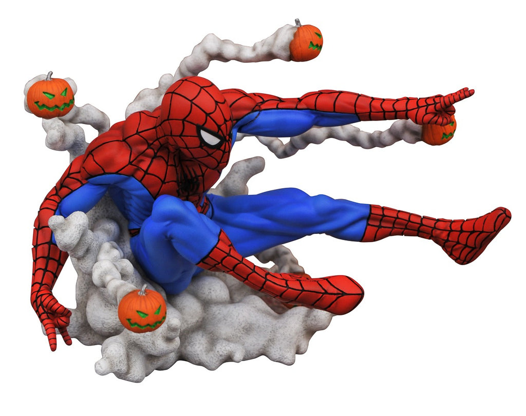 Estátua Pumpkin Bomb Spider-Man - Marvel Comics - Marvel Gallery - Diamond Collectibles