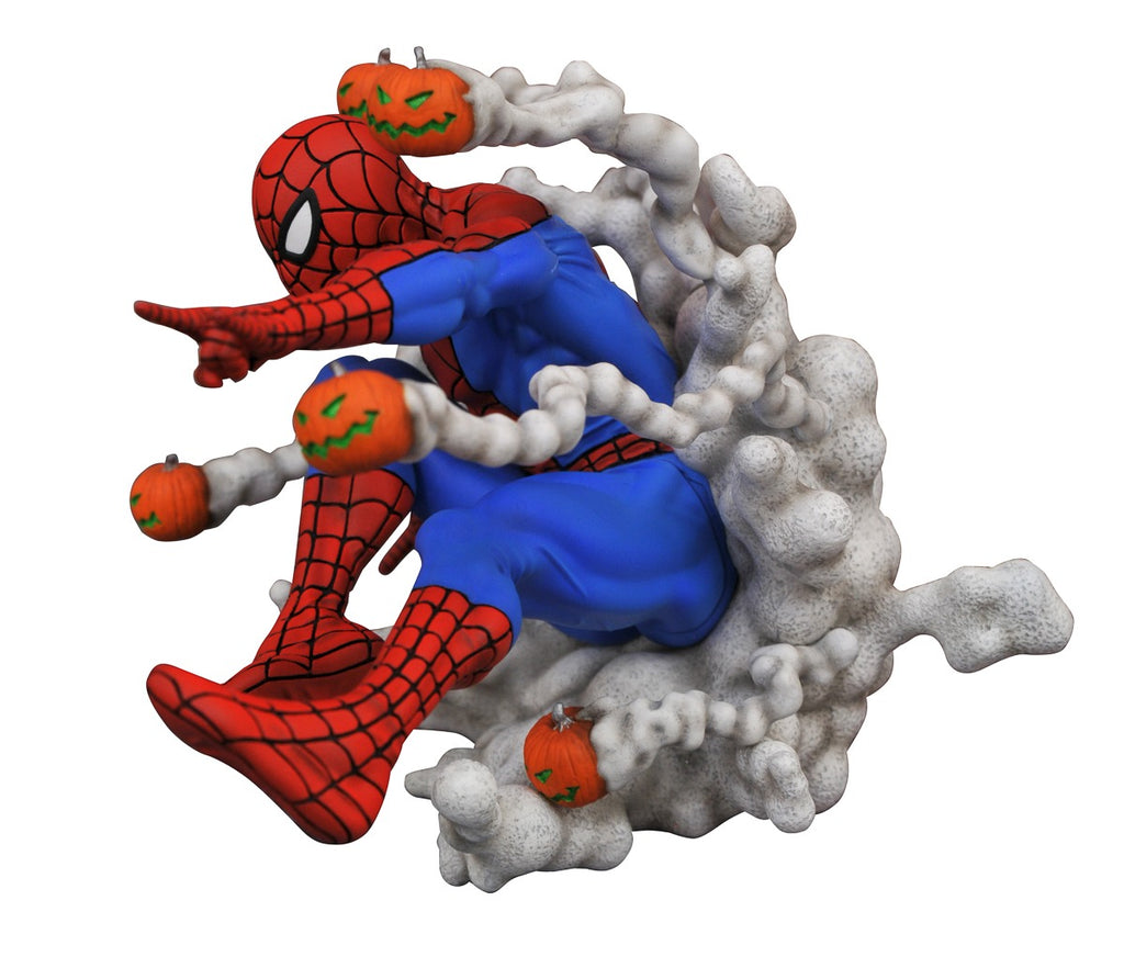 Estátua Pumpkin Bomb Spider-Man - Marvel Comics - Marvel Gallery - Diamond Collectibles