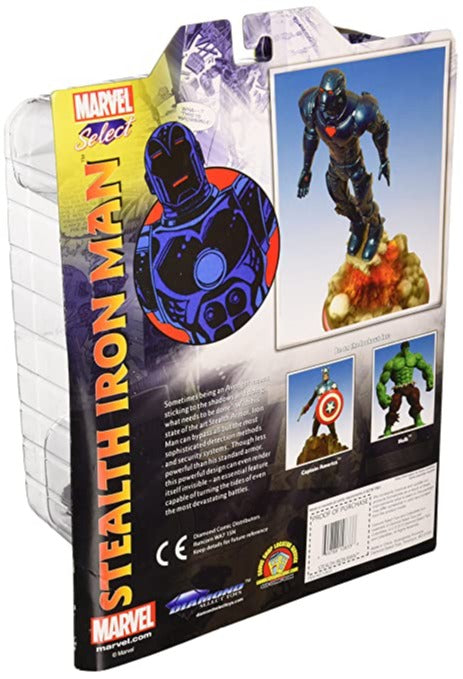 Figura Stealth Iron Man - Marvel - Legends Series - Diamond Collectibles