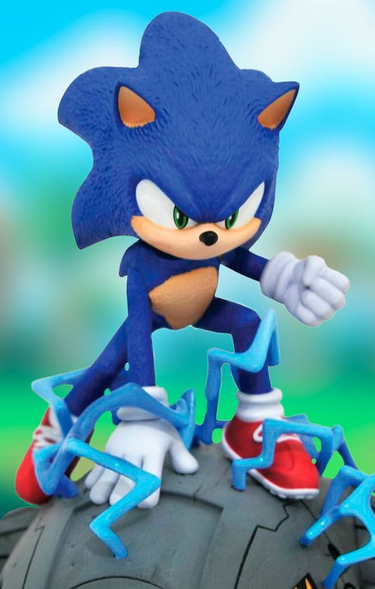 Estátua Sonic The Hedgehog Movie - Sonic - 1/6  Figure - Diamond