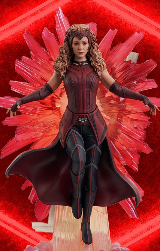 Estátua Feiticeira Escarlate - WandaVision - Marvel Gallery - Diamond