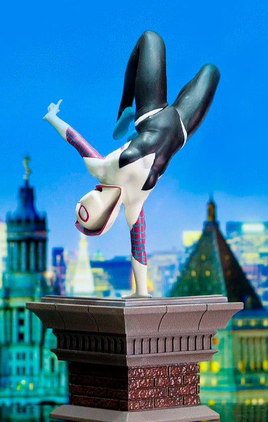 Estátua Spider Gwen Handstand - Marvel - Marvel Gallery - Diamond
