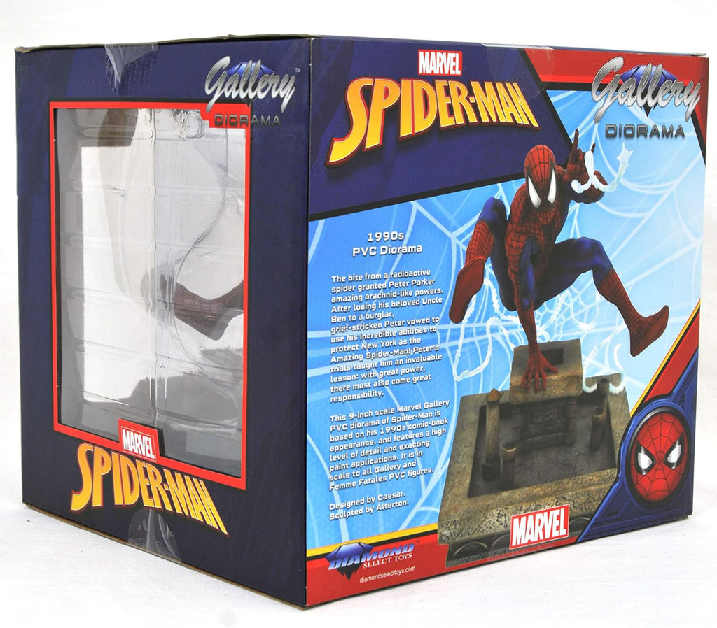 Estátua 90s Homem Aranha - Marvel Comics - Marvel Gallery - Diamond