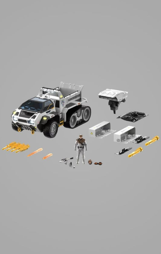 Pré-Venda - Figura Snow C.A.T. (Combat All-Terrain) Vehicle With Farley "Frostbite" - G.I. Joe Classified - Hasbro