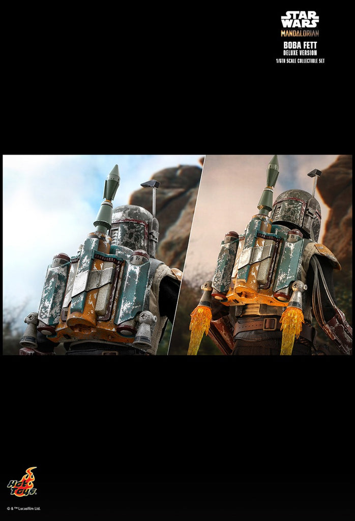 Figura Boba Fett Deluxe Version - Star Wars The Mandalorian - Sixth Scale - Hot Toys