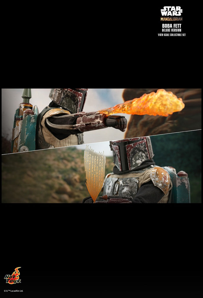 Figura Boba Fett Deluxe Version - Star Wars The Mandalorian - Sixth Scale - Hot Toys