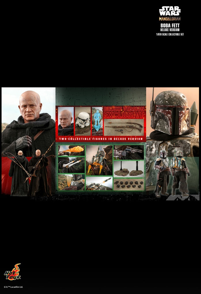 Figura Boba Fett Deluxe Version - Star Wars The Mandalorian - Sixth Scale - Hot Toys