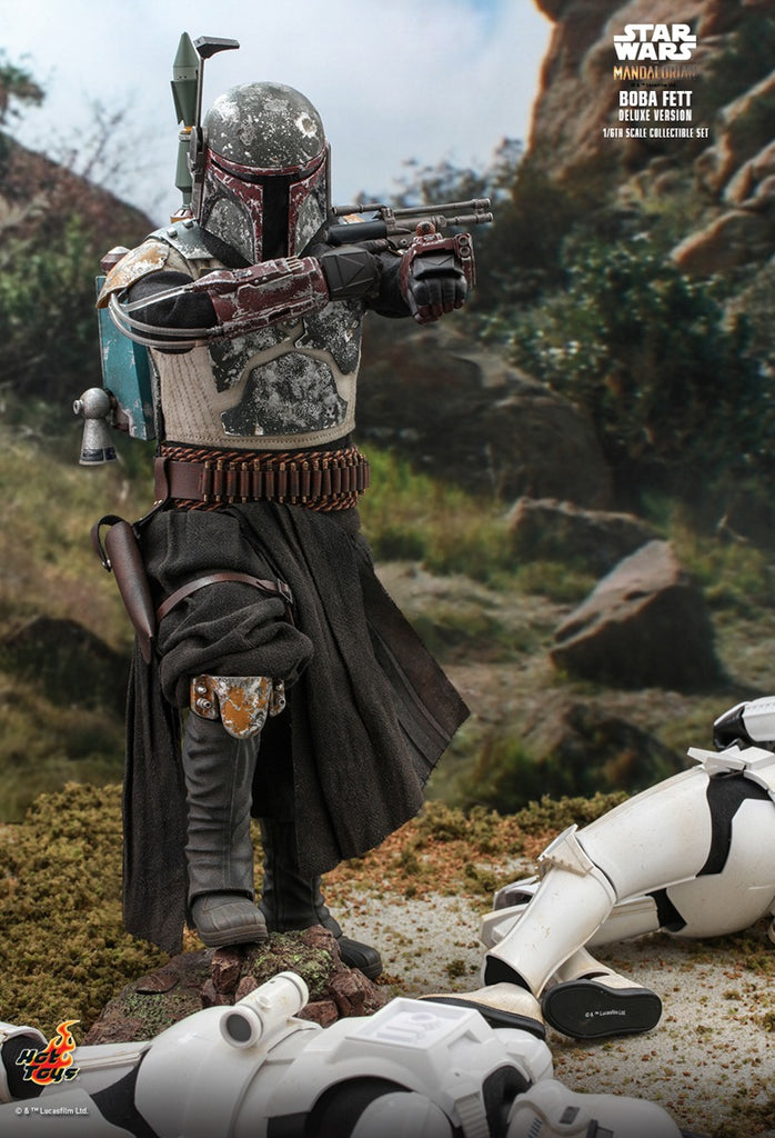 Figura Boba Fett Deluxe Version - Star Wars The Mandalorian - Sixth Scale - Hot Toys