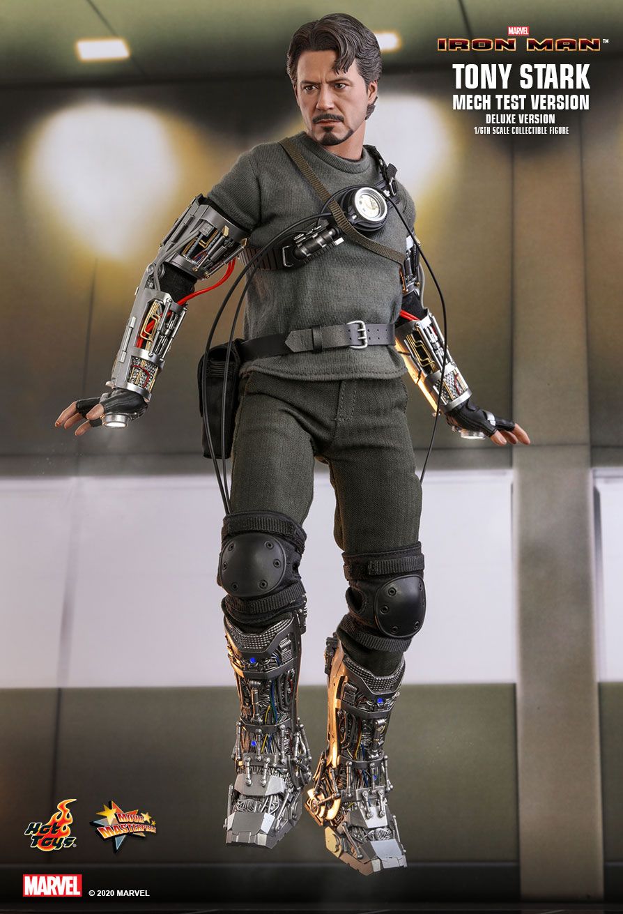 Figura Tony Stark Mech Test Version Deluxe - Marvel - Sixth Scale - Hot Toys