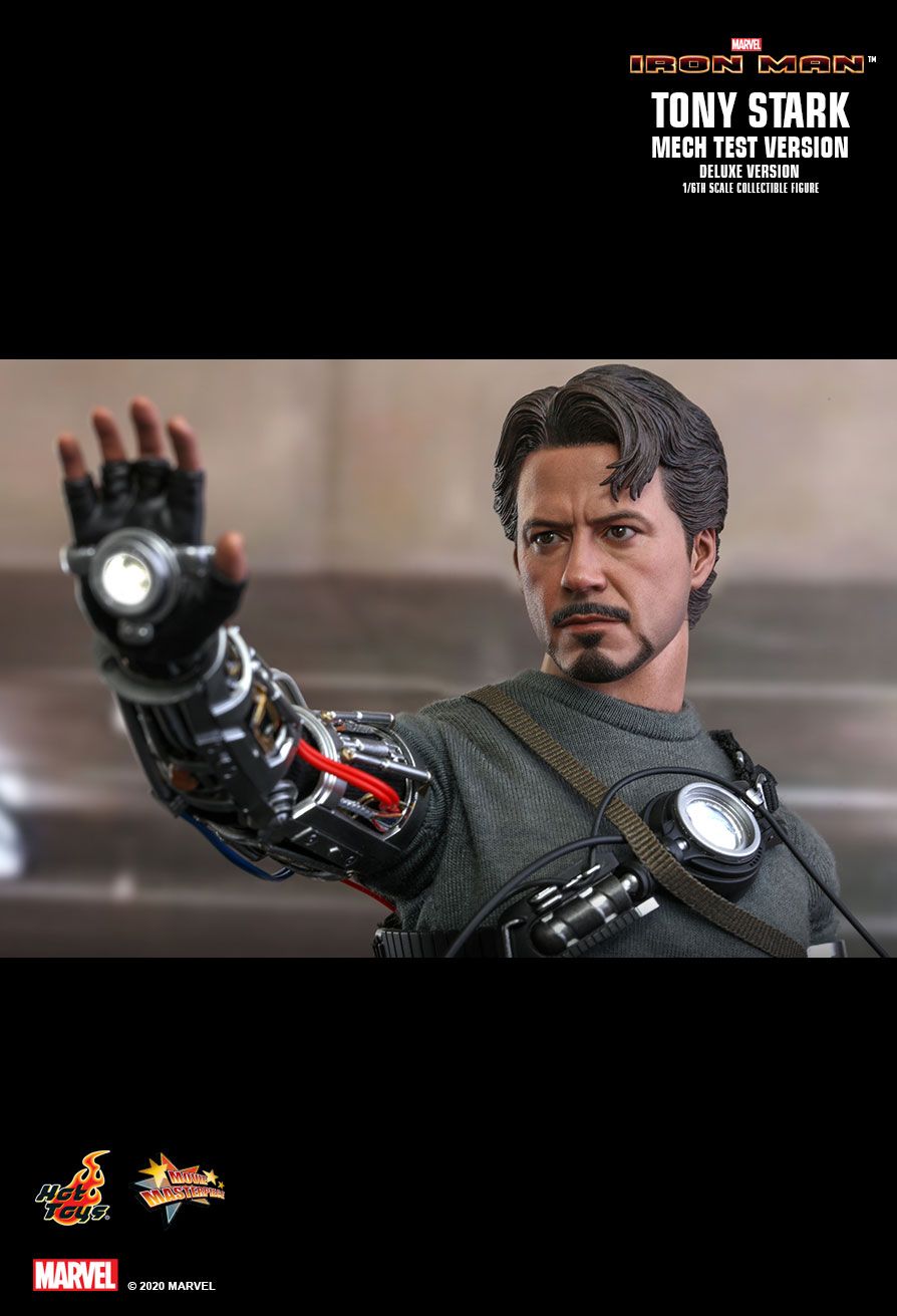 Figura Tony Stark Mech Test Version Deluxe - Marvel - Sixth Scale - Hot Toys