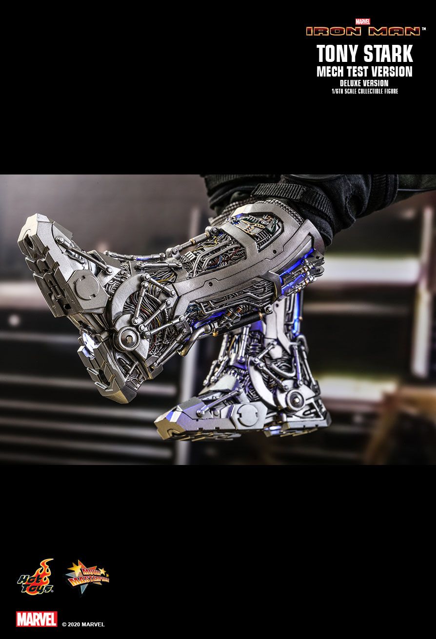 Figura Tony Stark Mech Test Version Deluxe - Marvel - Sixth Scale - Hot Toys