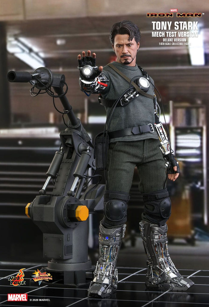 Figura Tony Stark Mech Test Version Deluxe - Marvel - Sixth Scale - Hot Toys