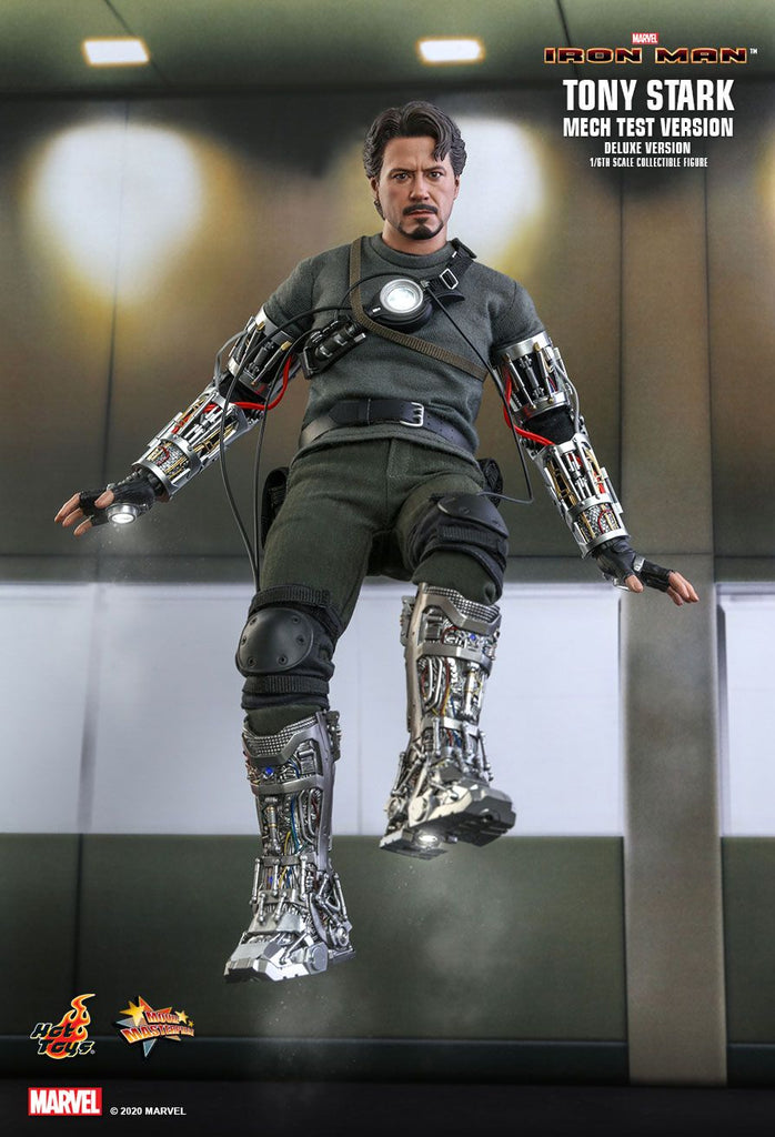 Figura Tony Stark Mech Test Version Deluxe - Marvel - Sixth Scale - Hot Toys