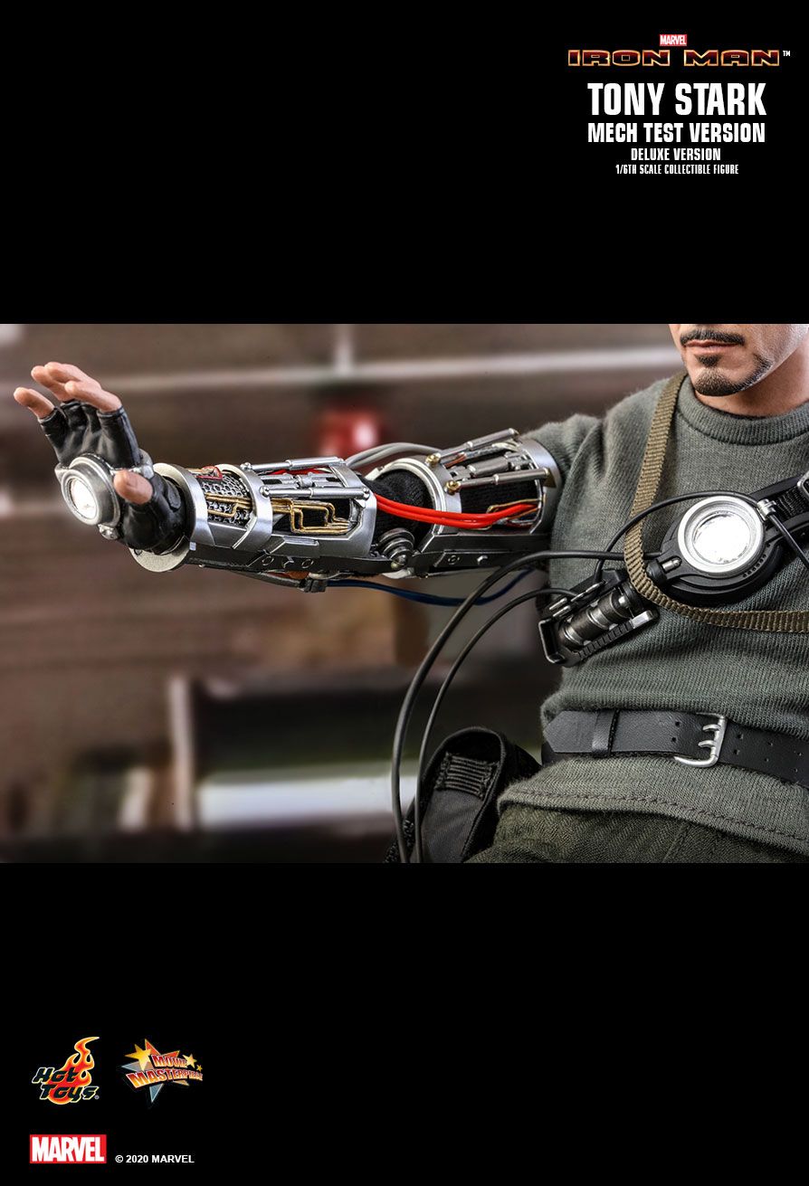 Figura Tony Stark Mech Test Version Deluxe - Marvel - Sixth Scale - Hot Toys