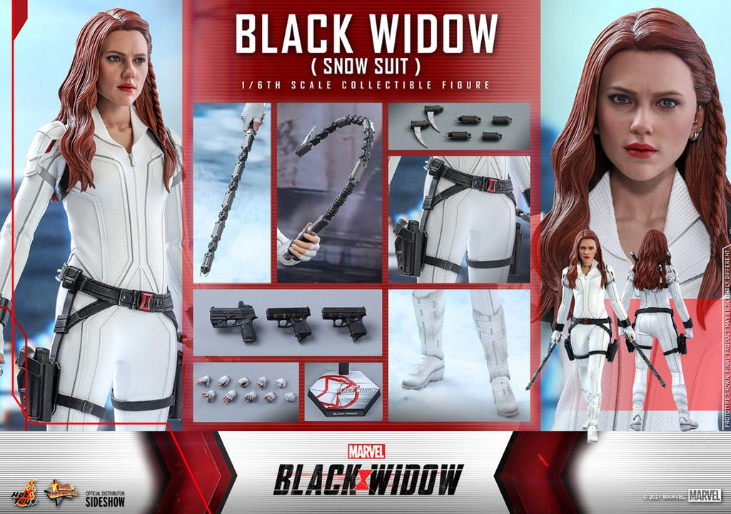 Figura Viúva Negra Snow Suit Version - Marvel - Sixth Scale - Hot Toys