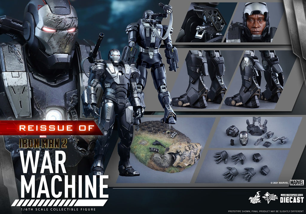 Figura Máquina de Combate Diecast - Marvel - Sixth Scale - Hot Toys