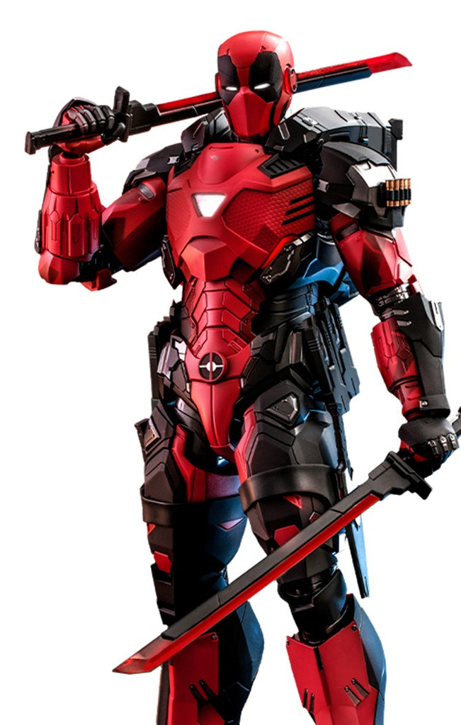 Figura Armorized Deadpool Diecast - Marvel - Sixth Scale - Hot Toys