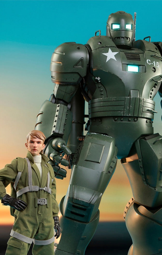 任天堂 - ロブスターズ Figura Steve Rogers and Hydra Stomper - What if - Sixth Scale