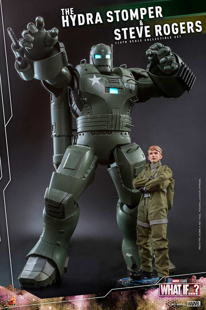 Figura Steve Rogers and Hydra Stomper - What if... - Sixth Scale - Hot Toys