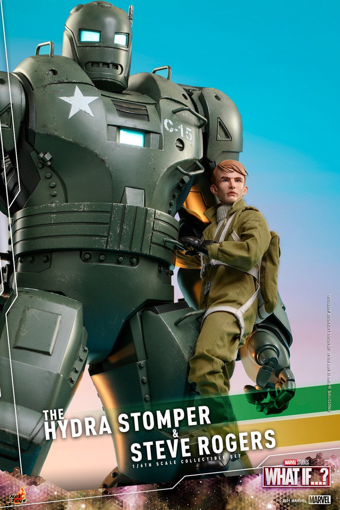 Figura Steve Rogers and Hydra Stomper - What if... - Sixth Scale - Hot Toys